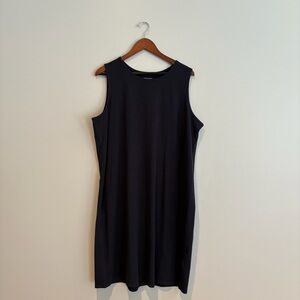 Eileen Fisher Blue Sheath Mini Dress